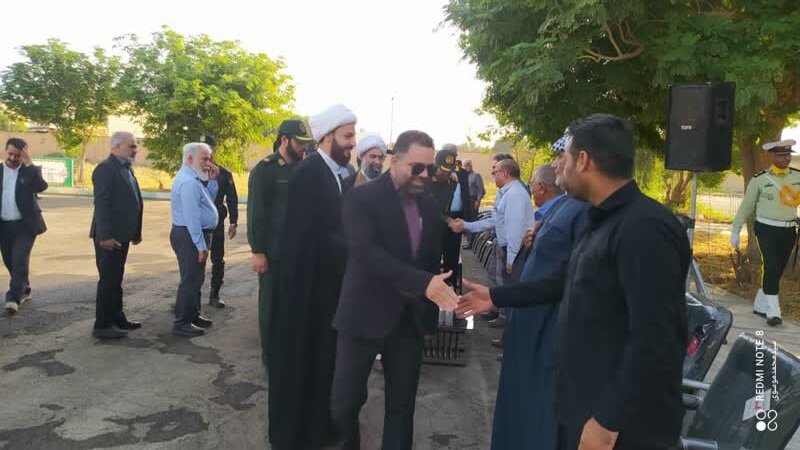 برگزاری صبحگاه مشترک به مناسبت هفته نیروی انتظامی درشهرستان شوش