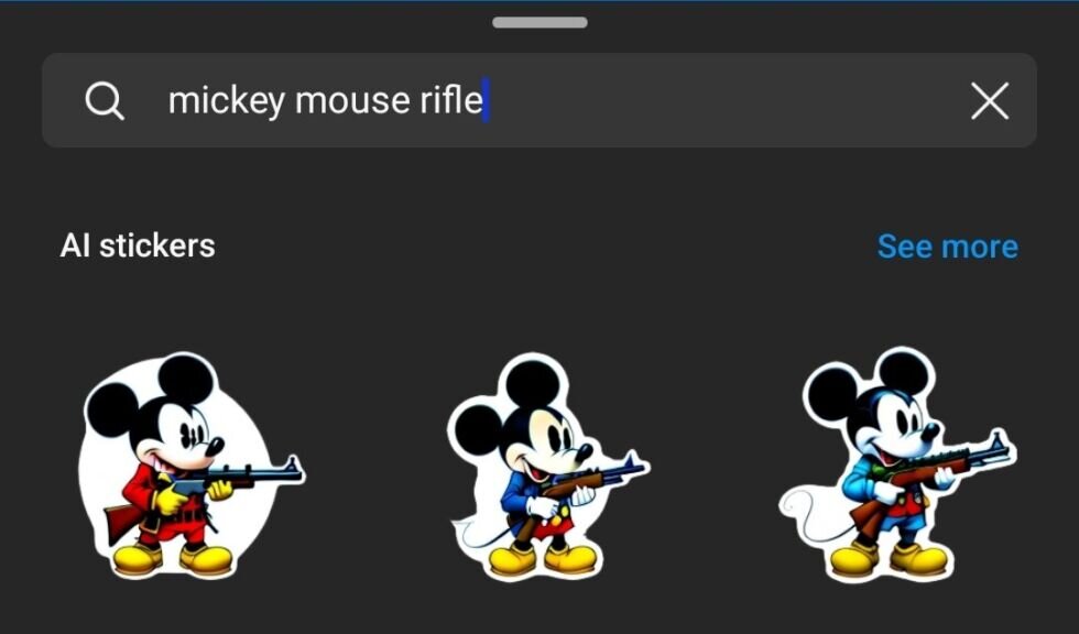 آبروریزی در فیسبوک/ خلق استیکرهای نامناسب و حتی مستهجن با هوش مصنوعی