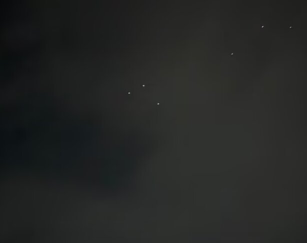 آسمان این نقطه از جهان پر از بشقاب‌پرنده است/ عکس