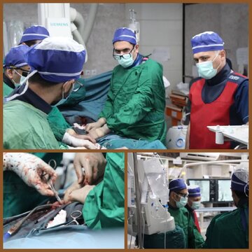 انجام جراحی داخل عروقی آئورت شکمی (EVAR) برای اولین بار در استان چهارمحال و بختیاری