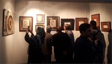 نمایشگاه خوشنویسی "طلیعه مهر" افتتاح شد