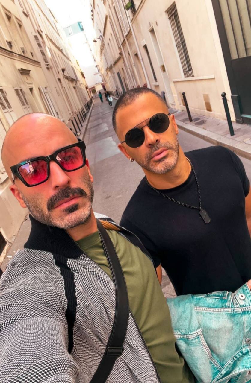 عکس | استایل سیروان خسروی و پدرام درخشانی در خیابانهای فرانسه