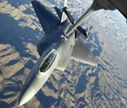 ببینید | مهارت فوق‌العاده خلبان جنگنده F22 آمریکا؛ دستی‌کشی وسط دل آسمان!