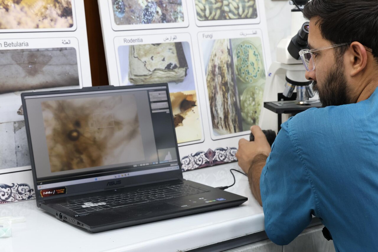 آغاز مرمت نسخه قدیمی انجیل به زبان آلمانی در آستان عباسی