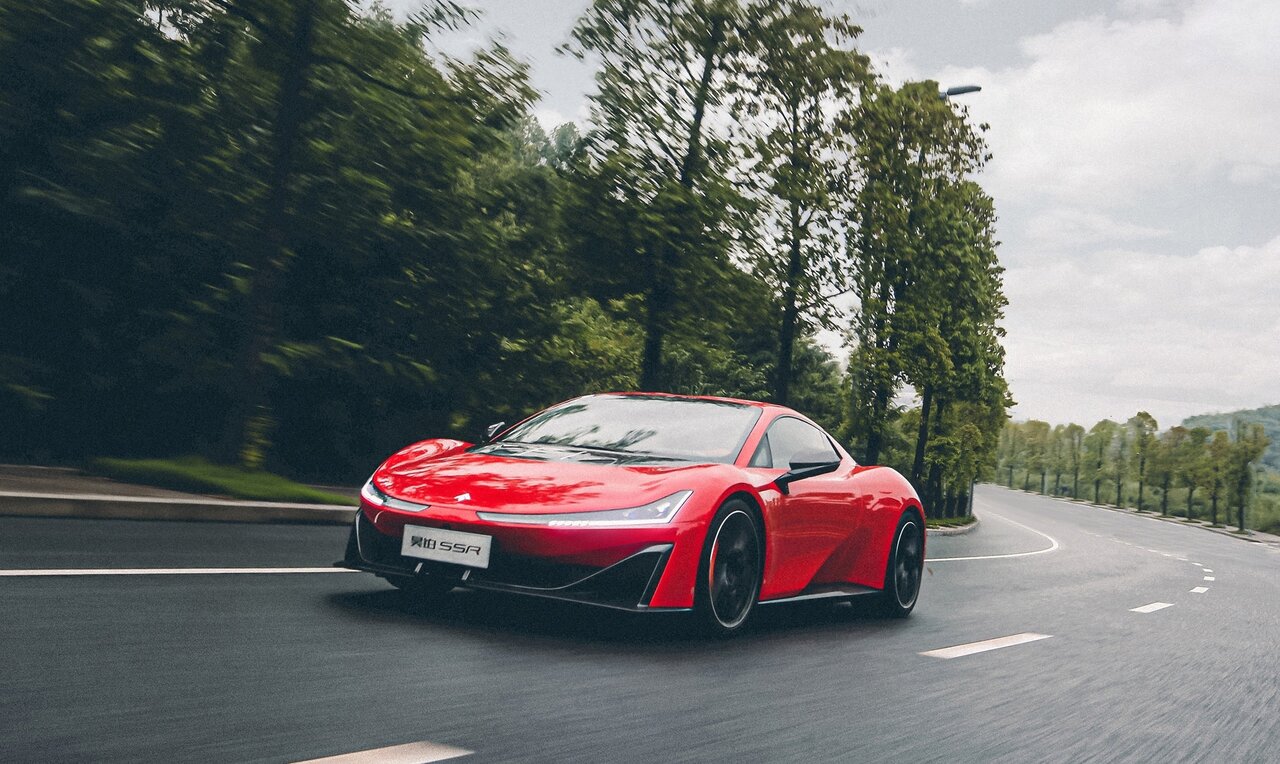 شتاب برقآسای سوپراسپرت چینی/ از ۰ تا ۱۰۰ در کمتر از ۲ ثانیه/عکس