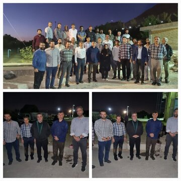 شستشوی مخزن ذخیره آب  ۲۰۰۰۰ مترمکعبی شهرکرد