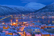 ببینید | عجیب‌ترین شهر جهان در نروژ با رکورد ۲ ماه تاریکی در سال
