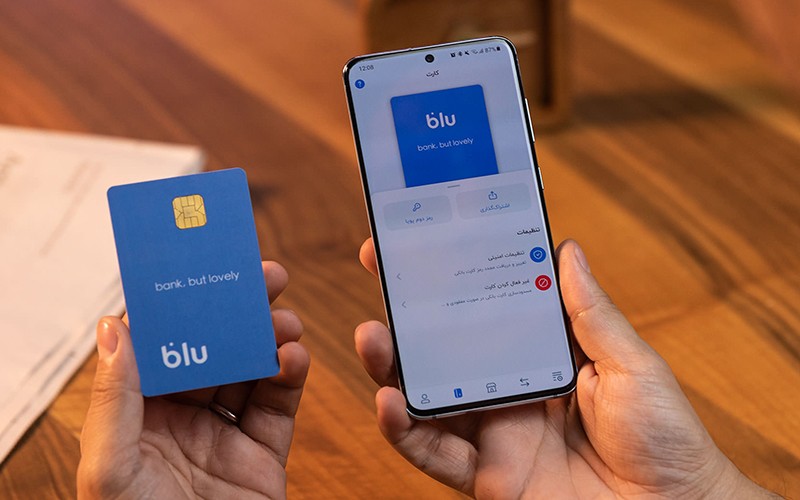 معرفی اپهای بلو بانک و همراه بانک مهر و کیلید بانک آینده