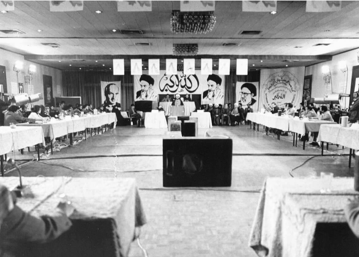 نخستین کنفرانس جنبشهای آزادیبخش در تهران با حضور صادق خلخالی +عکس