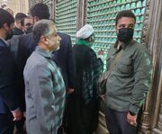 عکسی از مهمان ویژه حرم امام خمینی (ره)