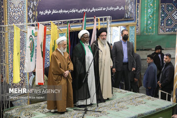 عکسی از مهمان ویژه نماز جمعه تهران