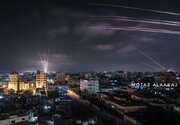 ببینید | پخش زنده لحظه شلیک موشک از غزه به سمت سرزمین‌های اشغالی از شبکه دو سیما