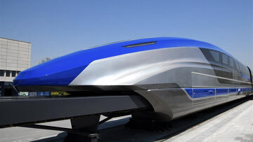 قطار مغناطیسی چین رکورد شکست