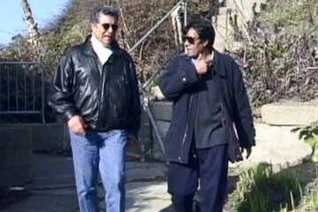 عکس |  تصویری تاثربرانگیز از مرحوم داریوش مهرجویی در کنار مرحوم خسرو شکیبایی