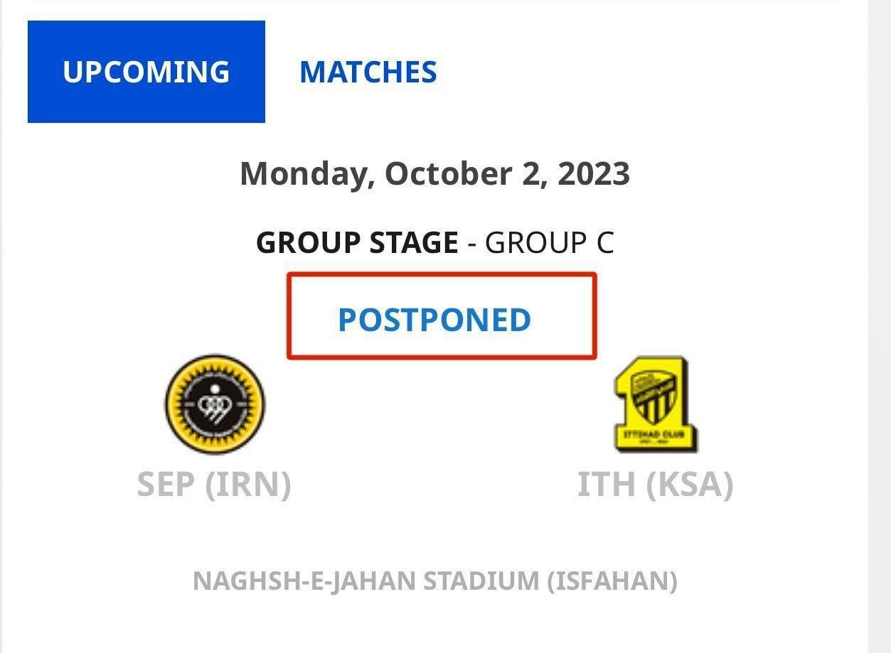 خبر خوب AFC برای سپاهان و فوتبال ایران
