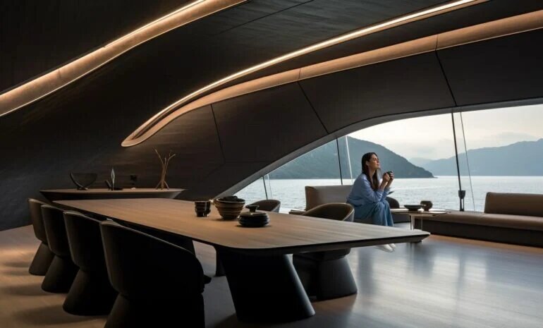 این ابرقایق از آب دریا نیرو میگیرد!/ عکس