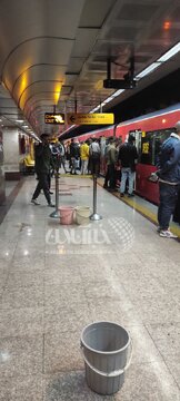 ایستگاه بیمه بسمت کلاهدوز چکه کردن آب از سقف ایستگاه