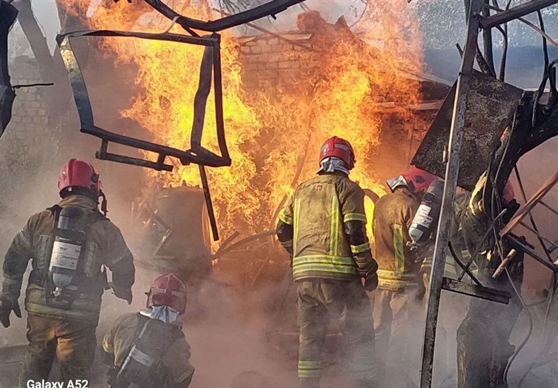 قطع پای پسر ۱۶ ساله؛ جزئیات بیشتر از انفجار جایگاه گاز در البرز/ عکس