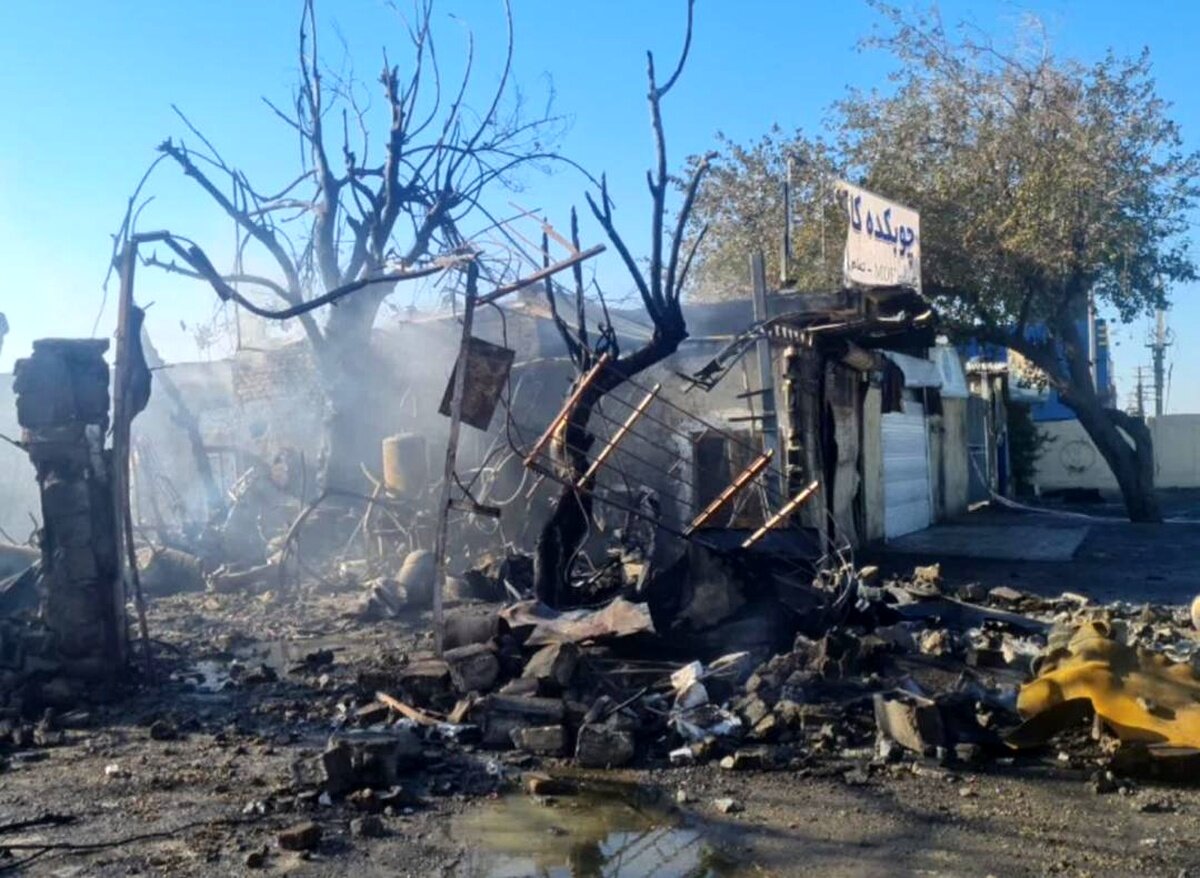 قطع پای پسر ۱۶ ساله؛ جزئیات بیشتر از انفجار جایگاه گاز در البرز/ عکس