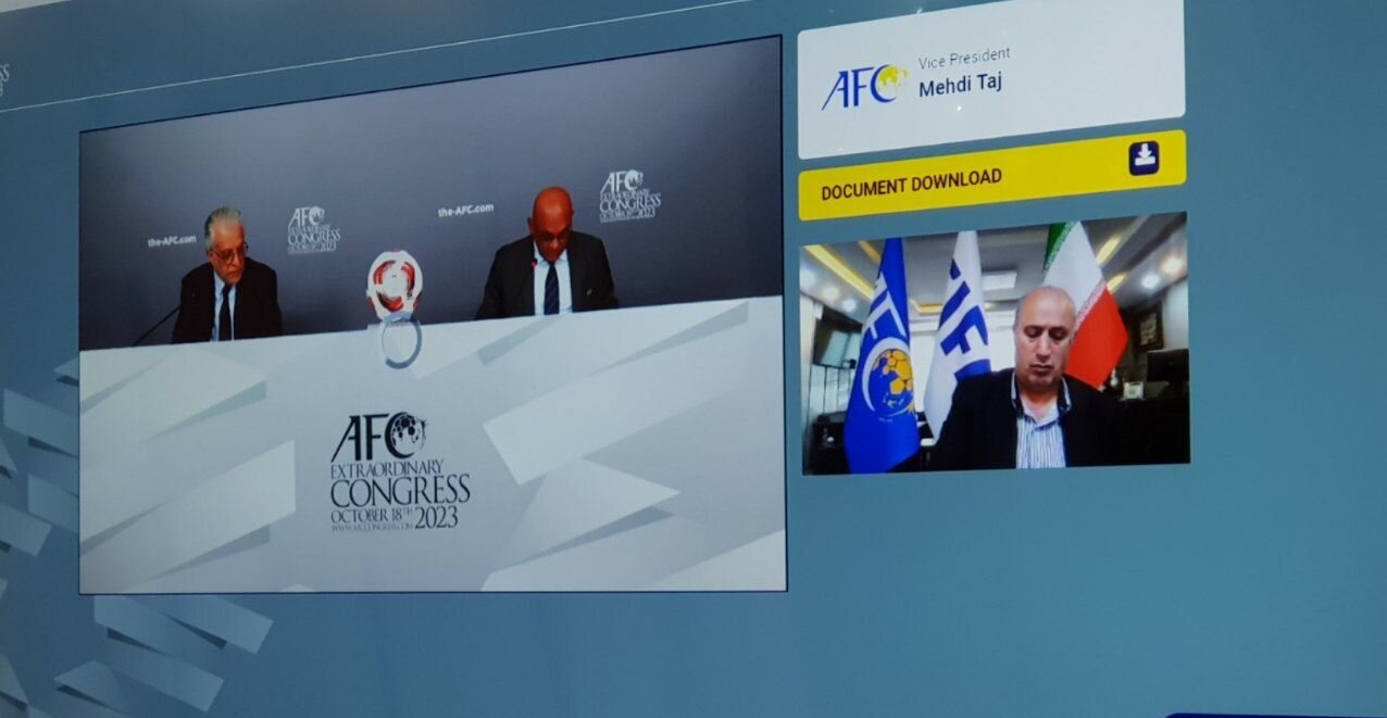 تمجید اینفانتینو از فدراسیون فوتبال ایران در کنگره AFC