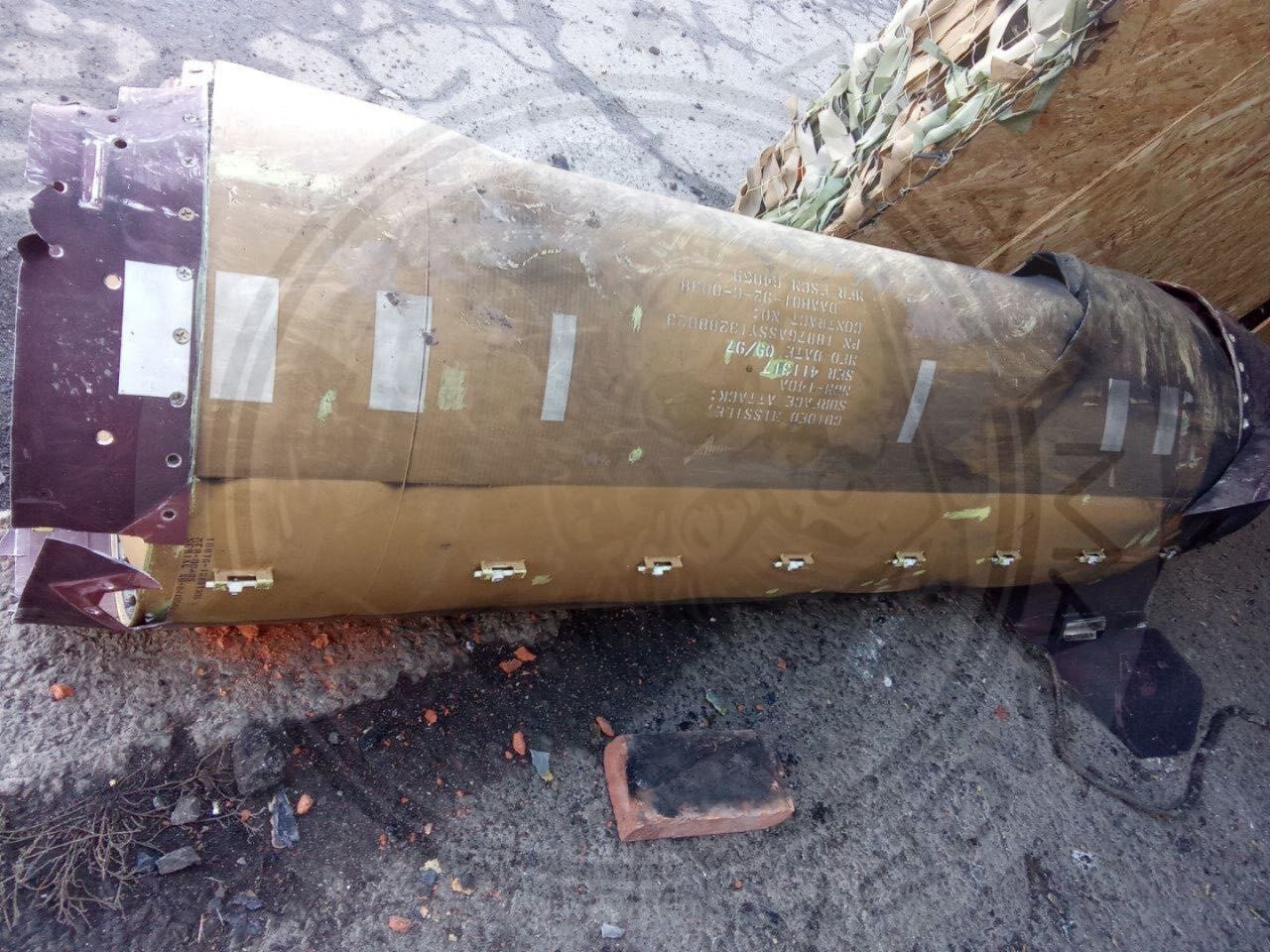 رویت لاشه موشک‌های آمریکایی اتکمز در حمله اوکراین به روسیه/عکس