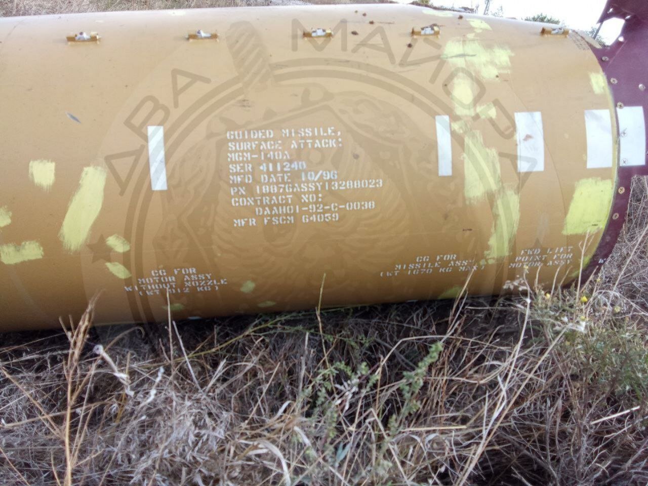 رویت لاشه موشک‌های آمریکایی اتکمز در حمله اوکراین به روسیه/عکس