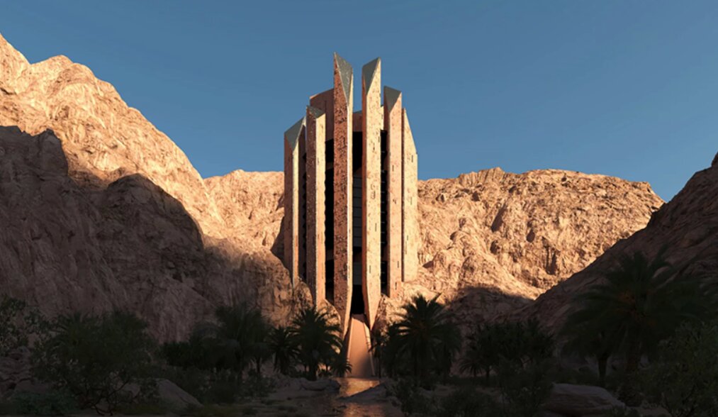 بنسلمان در قلب نئوم هتل میسازد/ عکس