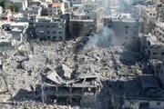 ببینید | صحنه‌های دلخراش از «بیت لاهیا» پس از حمله هوایی اسرائیل