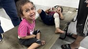 ببینید | جملات خاص گزارشگر فوتبال برای کودکان غزه