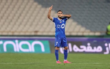 عکس| پیام مهرداد محمدی برای هواداران استقلال
