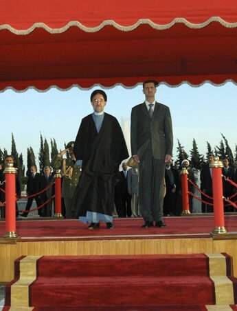 سفر سیدمحمد خاتمی به سوریه و دیدار با بشاراسد +عکس