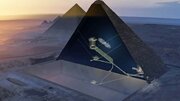 ساختار اسرارآمیز پنهان در اهرام مصر