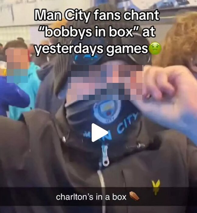 توهین عجیب هواداران تیم رقیب به اسطوره منچستر یونایتد