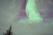 شفق قطبی بر فراز کانادا تصویر روز ناسا شد/ عکس