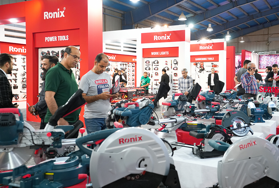 حضور پرقدرت رونیکس در اولین روز نمایشگاه بینالمللی ابزار اهواز