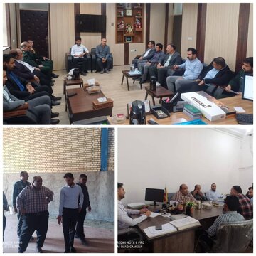 اعلام آمادگی تهذیبی رئیس اداره ورزش و جوانان جهت تکمیل سالن تمرینی روستای سنجر