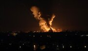 ببینید | تداوم بمباران بی‌امان غزه در نیم شب گذشته