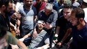 ببینید | حمله ناجوانمردانه نیروهای ارتش اسرائیل به یک جوان فلسطینی مبتلا به سندروم داون