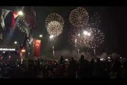 ببینید | جشن تماشایی صد سالگی جمهوریت ترکیه در ساحل اوسکودار و پل بوغاز
