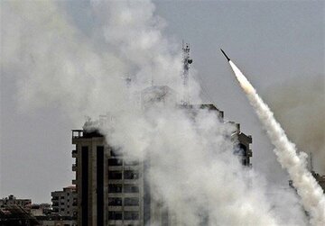 Rocket barrage fired at central Occupied Lands