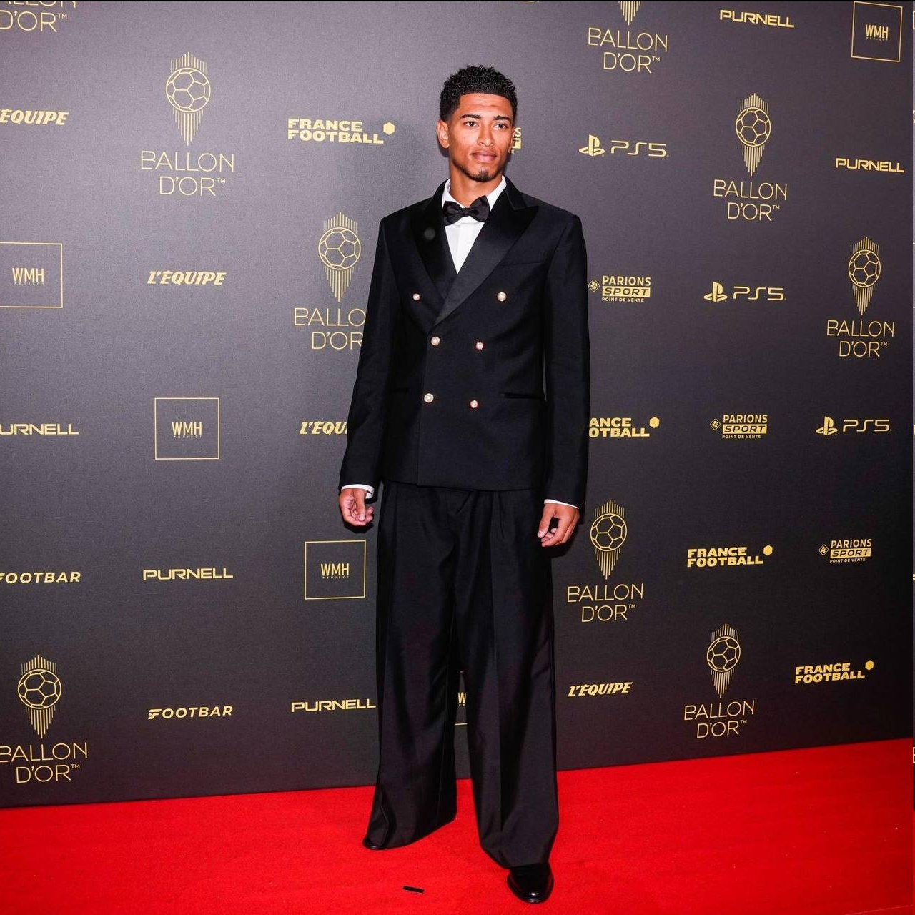 عکس| تیپ عجیب غریب بازیکنان رئال در مراسم توپ طلا