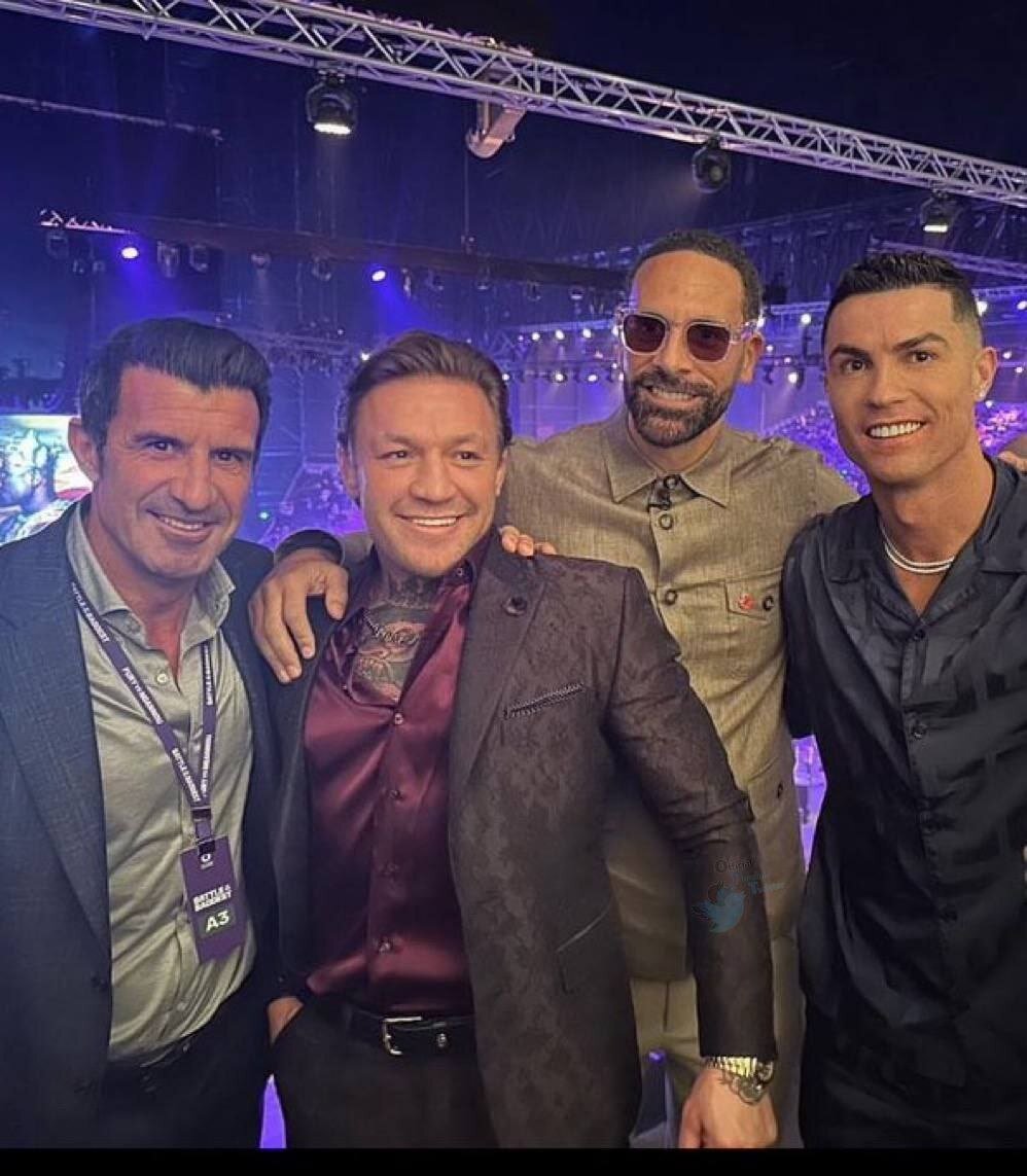 عکس| ملاقات کریستیانو رونالدو با همسایه قدیمیاش