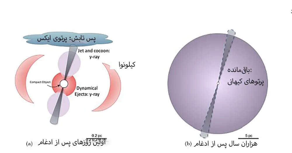 پایان حیات روی زمین با برخورد دو ستاره نوترونی/ عکس