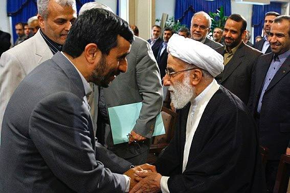 ۲ عکس از روزگارِ خوش احمدی نژاد و جنتی