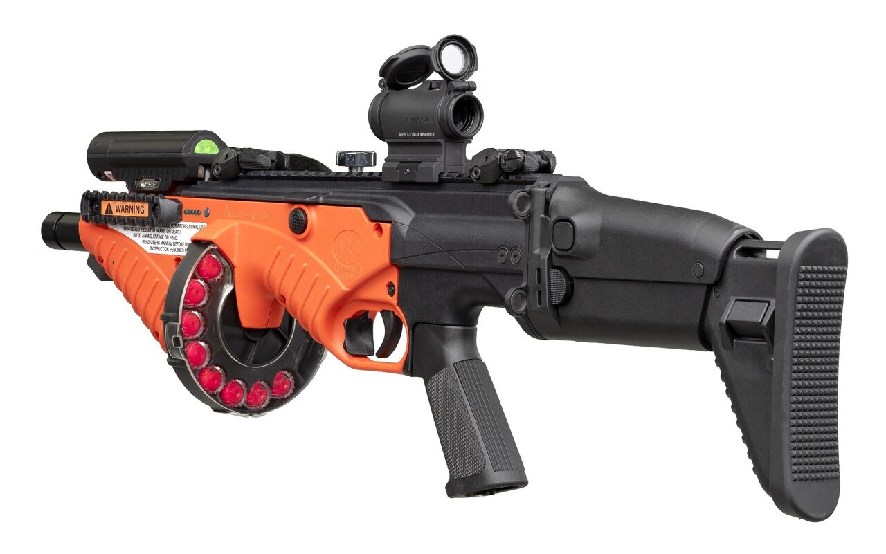 این تفنگ عجیب به سر شلیک نمیکند/ عکس