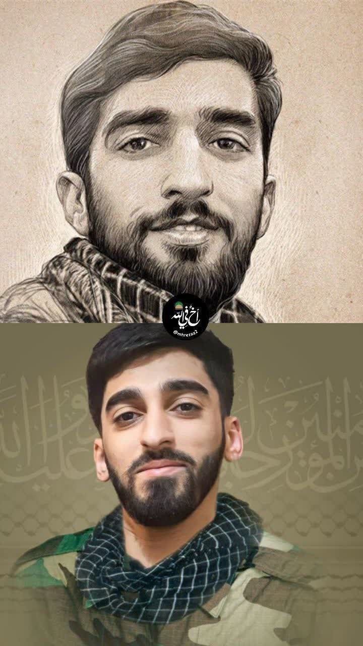 عکس | شباهت یکی از شهدای حزبالله لبنان با شهید محسن حججی