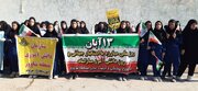 راهپیمایی یوم‌‎الله ۱۳ آبان در شهرستان کرخه با استقبال با شکوه مردم برگزار شد