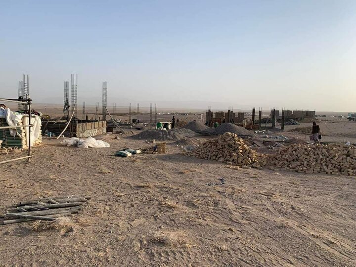 طالبان ساخت مسکن برای زلزله زدگان هرات را شروع کرد