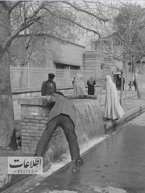 میدان حسن‌آباد تهران ۷۰ سال پیش/ عکس