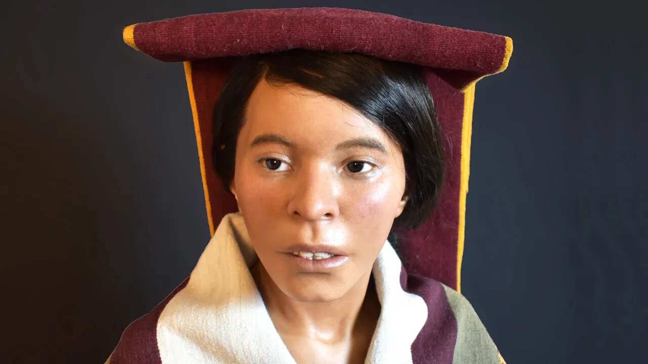 بازسازی چهره زنی که برای ۵۰۰سال منجمد بود!/ عکس
